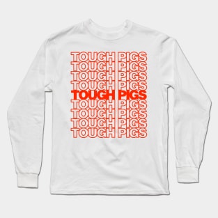 ToughPigs - shopping bag logo Long Sleeve T-Shirt